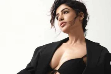 சமந்தா வெளியிட்ட கருப்பு நிற கிளாமர் போட்டோ ஷுட் புகைப்படம்.... அப்படி இருக்கு