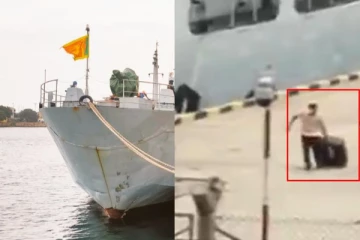 கடல் மார்க்கமாக தலைதெறிக்க ஓடும் இலங்கை அரசியல்வாதிகள் (படங்கள்)