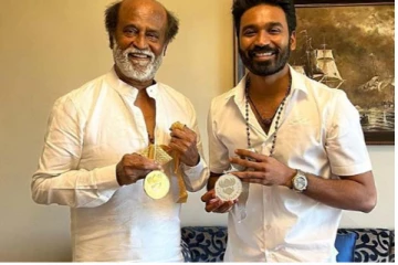 மாமனாருடன் தனுஷ் வெளியிட்ட புகைப்படம்: புகழ்ந்து தள்ளும் ரசிகர்கள்