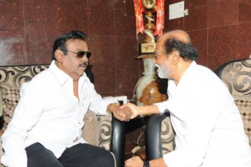 விஜயகாந்தை பார்த்து ரஜினி பயந்துட்டாரு.., ஷூட்டிங் ஸ்பாட்டில் நடந்த சுவாரஸ்ய சம்பவம்