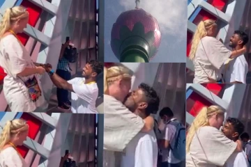 නෙළුම් කුළුණෙදි විදෙස් තරුණියට මෙරට තරුණයෙක් අමුතු යෝජනවක් කරයි..තරුණිය ඒ මොහොතේම කැමතිවී තරුණයට දුන්න ලැජ්ජ හිතෙන දේ මෙන්න(VIDEO)