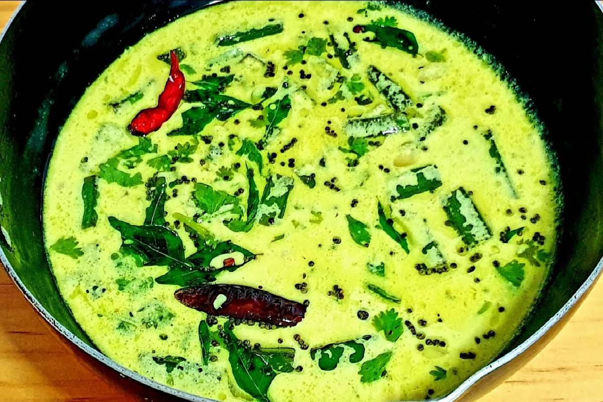 vendakkai mor kulambu : ஆரோக்கியம் தரும் வெண்டைக்காய் மோர் குழம்பு | Tasty And Healthy Vendakkai Mor Kulambu Recipe