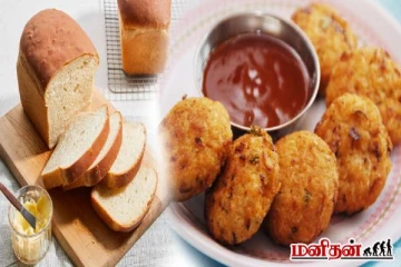 Bread Snack : மொறு மொறு சுவையில் அசத்தல் பிரட் ஸ்நாக்ஸ்... வெறும் 10 நிமிடம் போதும்