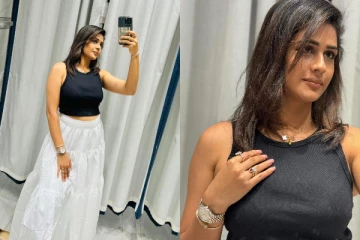 එයා ඉතින් සැලෙන්නේ නැහැ.. බලන්නකෝ මහේෂි ජන්දෙන් පස්සේ දාපු ෆොටෝ එක..(PHOTOS)