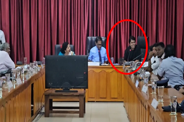 அரசாங்கத்திடமிருந்து 50 ஆயிரம் ரூபா திருடிய அர்ச்சுனா எம்பி! | Mp Arjuna Stole 50 000 Rupees From The Government