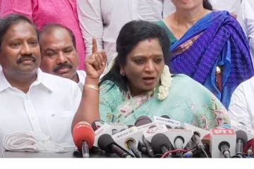 இது பரட்டை தான்..ஆனாலும் ஒரிஜினல்!! செய்தியாளர் சந்திப்பில் கொந்தளித்த தமிழிசை!!