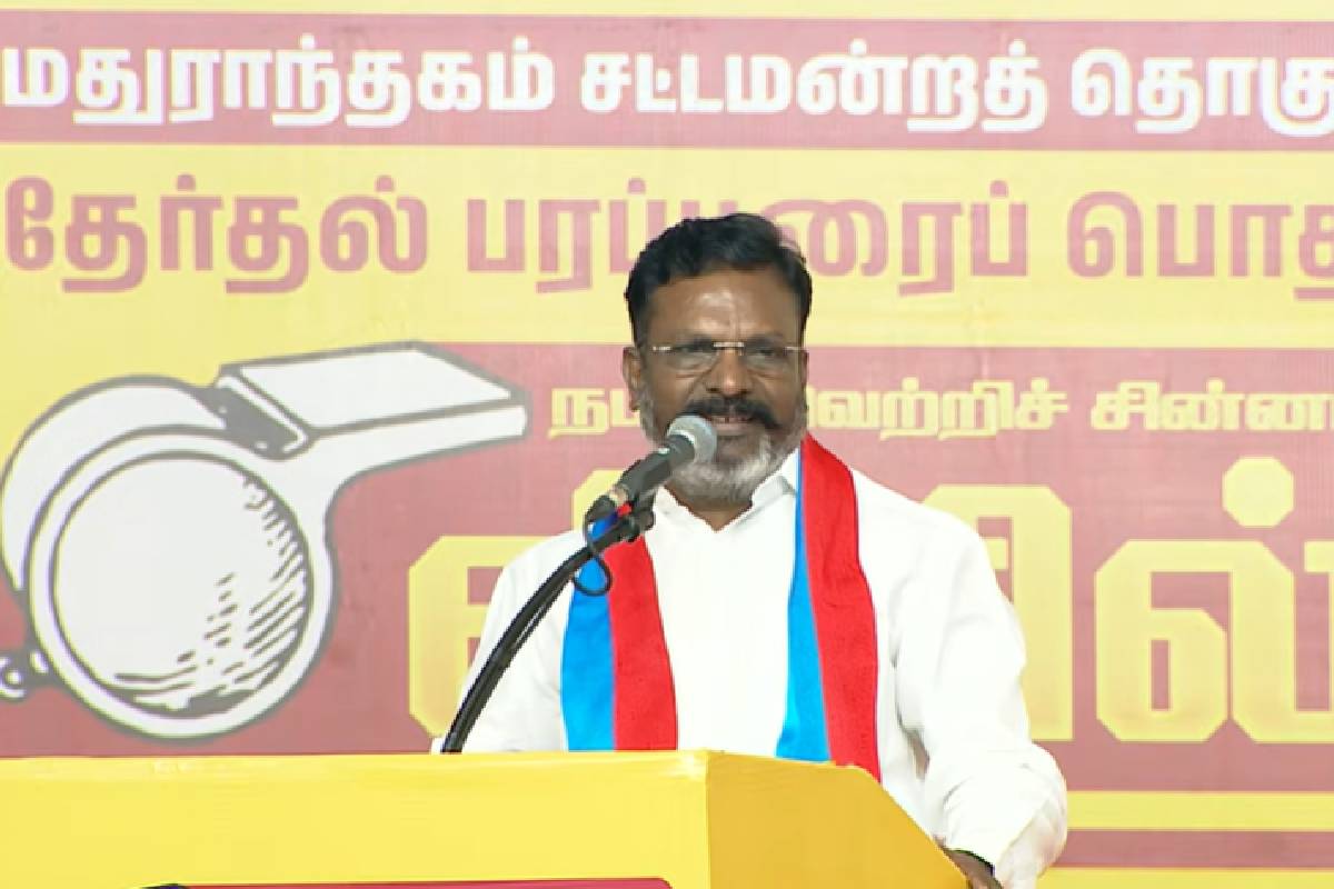 எனக்கு கிடைக்க வேண்டிய அமைச்சர் பதவி தடுக்கப்பட்டது - ரகசியம் பகிர்ந்த திருமாவளவன் | Thirumavalavan Says Got Minister Offer In 2009