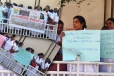 யாழ். போதனாவில் நிரந்தர நியமனம் கோரி வெடித்த போராட்டம்