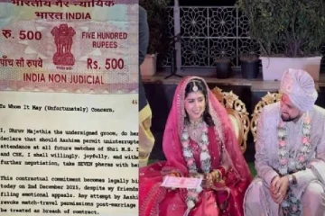 திருமணத்துக்கு முன் மாப்பிள்ளை போட்ட ஒப்பந்தம் - வெறித்தனமான CSK ரசிகரா இருப்பாரோ!