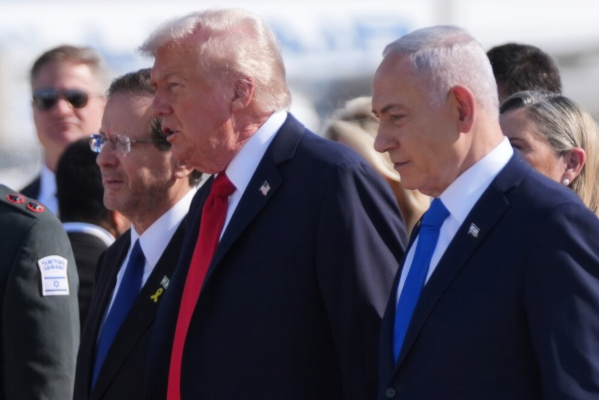 trump isreal today