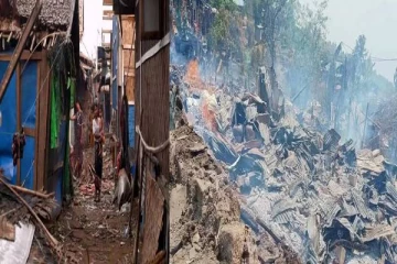 மியான்மாரில் புலம்பெயர்ந்தோர் தங்கியிருந்த முகாம் மீது தாக்குதல் :29 பேர் பலி!