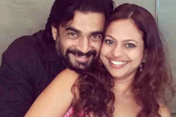 வேறொருவருக்கு முத்தம் கொடுத்த நடிகர் மாதவனின் மனைவி? புகைப்படத்தை பார்த்து ஷாக்கான குடும்பத்தினர்..