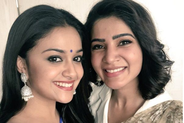 சமந்தாவை மிஞ்சும் மாடர்ன் உடையில் கீர்த்தி சுரேஷ்.. ரசிகர்களை கிறங்கடித்த புகைப்படம்