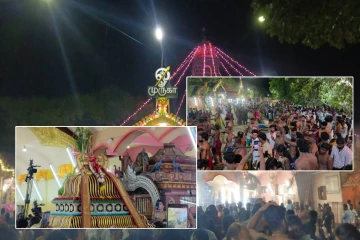 யாழ்.வடமராட்சி தொண்டமனாறு செல்வ சந்நிதி முருகன் கொடியேற்றம்...!