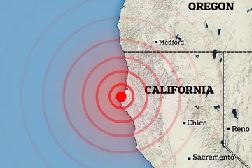 அமெரிக்காவின் கலிஃபோர்னியாவில் நிலநடுக்கம்!