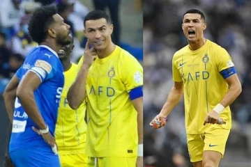 கோல் அடிக்காத ரொனால்டோவை பார்த்து 'மெஸ்சி..மெஸ்சி' என கோஷமிட்ட ரசிகர்கள்! வைரலாகும் அவரது பதில்