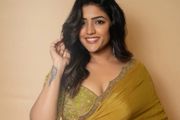 நடிகை ஈஷா ரெப்பா சேலையில் அழகிய போட்டோஷூட்