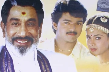 சிவாஜி கணேசனை காக்க வைத்த சிம்ரன்!! காலில் விழுந்து மன்னிப்பு கேட்க வைத்த விஜய்யின் அப்பா..