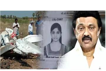 திடீரென வெடித்து சிதறிய பயிற்சி விமானம் - சென்னை பெண் மகிமா உயிரிழப்பு - முதலமைச்சர் இரங்கல்