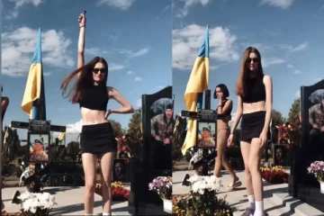 இறந்த ராணுவ வீரர்கள் கல்லறையில் நடனமாடிய சகோதரிகள்: உக்ரைன் விதித்த தண்டனை