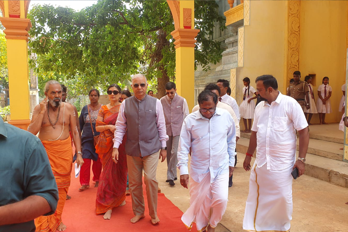 கீரிமலையில் இந்திய நிதியில் அமைக்கப்பட்ட நீர் சுத்திகரிப்பு நிலையம் பொதுமக்களிடம் ஒப்படைப்பு | Indian Funded Water Treatment Plant In Keerimalai