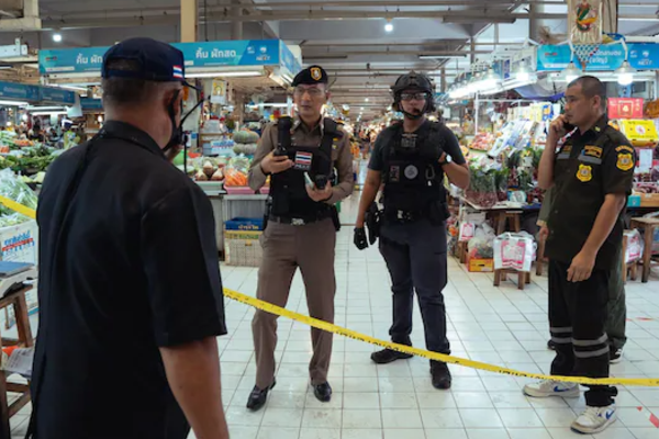 பாங்காக்கில் துப்பாக்கிச் சூட்டில் நான்கு பேர் பலி | Four Killed In Shooting In Bangkok