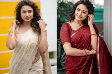 புதிய Curly Hair லுக்கில் விதவிதமான புடவையில் சீரியல் நடிகை ஜனனி எடுத்த போட்டோஸ்