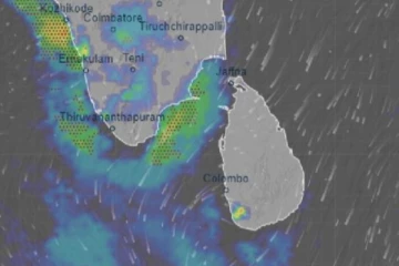 இடியுடன் கூடிய மழைக்கு சாத்தியம் - இன்றைய வானிலை