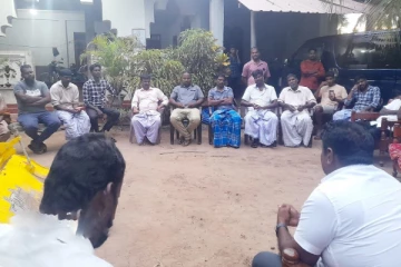 முல்லைத்தீவு மக்களை சந்தித்து பேசிய எம்.பி!