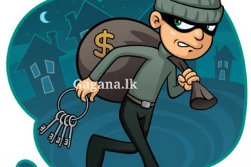 ගුරුවරියකගේ දෑත් දෙපා ගැට ගසා භාණ්ඩ කොල්ල කාලා.