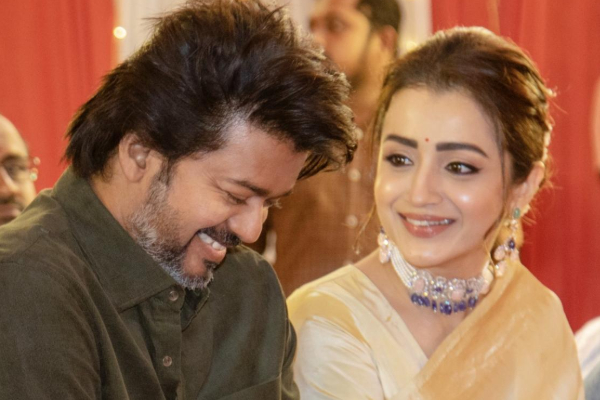 விஜய்யின் கனவு நிறைவேற வேண்டும்.. வாழ்த்து தெரிவித்த நடிகை த்ரிஷா | Trisha Wishes Thalapathy Vijay For His New Journey