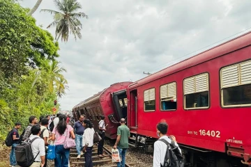 මුහුදුබඩ දුම්රිය මාර්ගයේ වත්මන් තත්ත්වය ගැන දැනුම්දීමක්