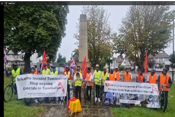 தமிழின அழிப்பிற்கு நீதி கோரும் மிதிவண்டி பயணம் ஆரம்பம் | Bicycle Journey To Demand Justice For The Tamils