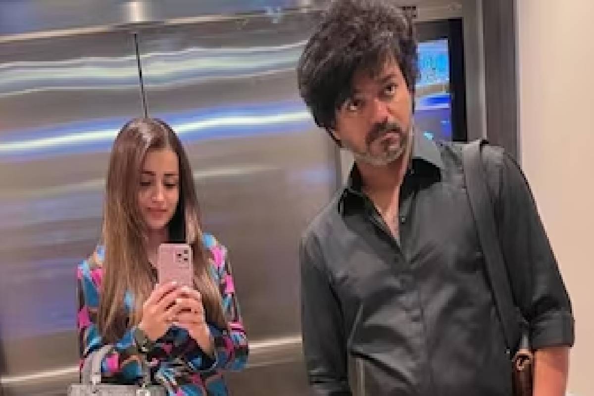 "00:00"என்றால் என்ன தெரியுமா ? இணையத்தை ஆக்கிரமிக்கும் த்ரிஷா பதிவின் பின்னணி அர்த்தம்! | Trisha Celebrated Cm Vijays Bday 00 00 Post Viral