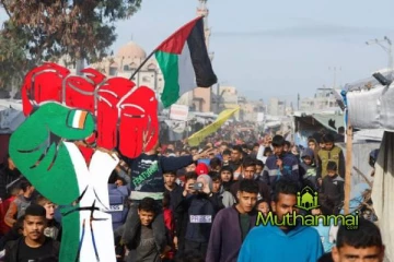 காசா போர் நிறுத்தம்; வீடுகளை நோக்கி படையெடுக்கும் பலஸ்தீனர்கள்