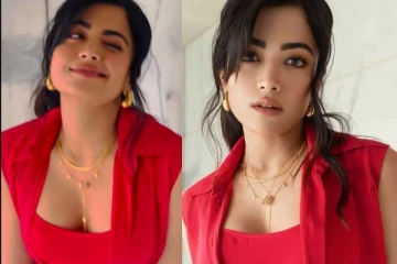 அந்த அறையில் போட்டோஷூட்!! கிளாமர் லுக்கில் மயக்கும் நடிகை ராஷ்மிகா மந்தனா..