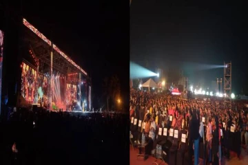 யாழ்.போதனா வைத்தியசாலையில் கொல்லப்பட்டவர்களுக்கு சந்தோஷ் நாராயணனின் இசை நிகழ்ச்சியில் மௌன அஞ்சலி(படங்கள்)