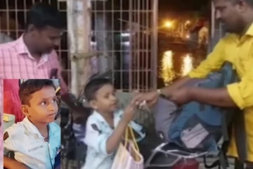 தாயின் கஷ்டம் போக்க விடுமுறையில் கடலை விற்கும் 7 வயது மகன்...!