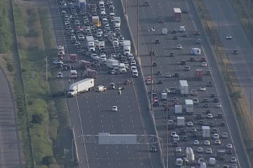 பிரதான சாலை 400ல் முக்கிய பகுதி மூடல்: பொலிசார் குவிப்பு