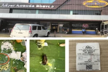 பிரபல தனியார் ஹோட்டல் உணவில் கரப்பான்பூச்சி - அலட்சியத்தில் நிர்வாகம்!