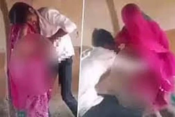 தகாத உறவு.. சந்தேகத்தில் மனைவியை ஆடையின்றி ஊர்வலமாக இழுத்து சென்ற கணவன் - கொடுமையின் உச்சம்!