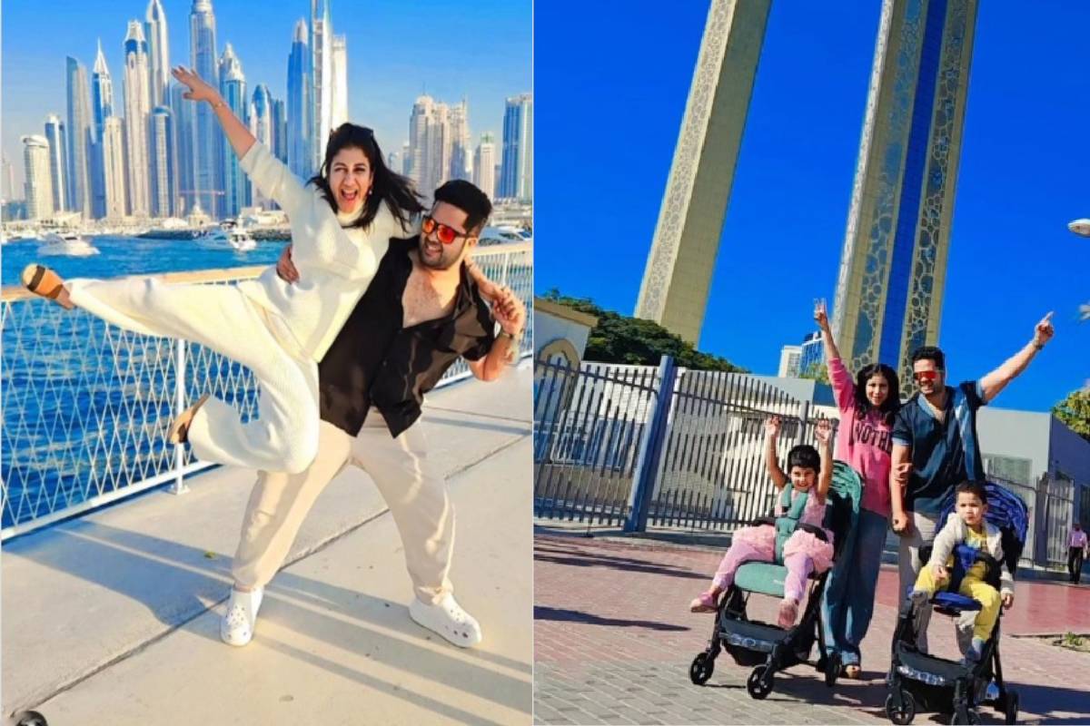 இரண்டு குழந்தைகளுக்கு பின்னும் இப்படியா? ஆல்யா- சஞ்சீவ் வெளியிட்ட காணொளி வைரல்! | Alya Manasa Sanjeev Karthick Romantic Video Viral