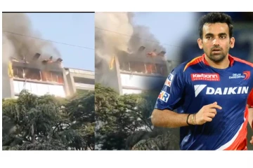முன்னாள் கிரிக்கெட் வீரர் ஜகீர்கான் வசிக்கும் கட்டிடத்தில் பயங்கர தீ விபத்து..!