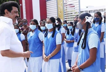 தமிழக அரசுப் பள்ளியில் முதலமைச்சர் ஸ்டாலின் திடீர் ஆய்வு