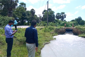 தரமற்ற முறையில் அமைக்கப்பட்டிருந்த பாலம் மீண்டும் உரிய முறையில் சீரமைக்கப்படும்! ஜெகநாதன் (Photos)