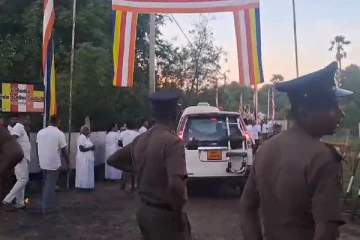 யாழில் திஸ்ஸ விகாரை தொடர்பில் தொடரும் போராட்டம்