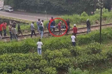 ரயிலில் மோதி பெண் ஒருவர் படுகாயங்களுடன் வைத்தியசாலையில் அனுமதி