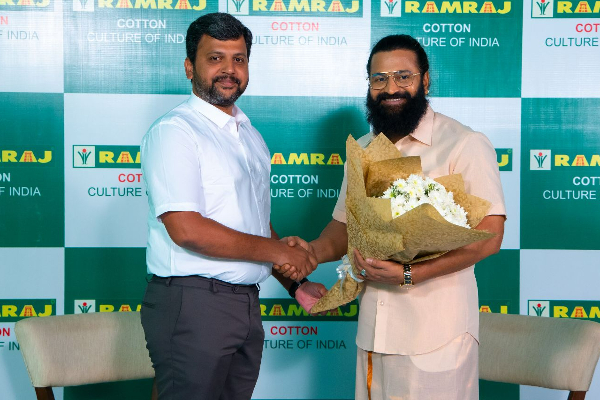 ராம்ராஜ் நிறுவனத்தின் முகமாக மாறிய காந்தாரா நடிகர் ரிஷப் ஷெட்டி | Rishab Shetty As Ramraj Cotton Brand Ambassador ராம்ராஜ் நிறுவனத்தின் முகமாக மாறிய காந்தாரா நடிகர் ரிஷப் ஷெட்டி | Rishab Shetty As Ramraj Cotton Brand Ambassador