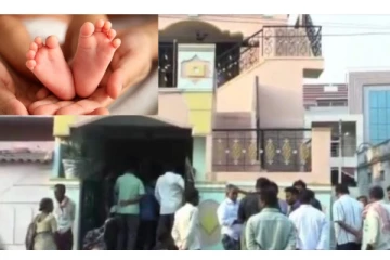 செயினை பறித்த கொள்ளையன் - 12 அடி உயர மாடியிலிருந்து கை தவறி விழுந்த 5 மாத குழந்தை - பின்பு நடந்த விபரீதம்