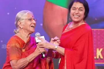 63 வயதில் கணவர் மணிரத்னத்திடம் திட்டு வாங்கும் சுஹாசினி... மேடையில் உண்மையை உடைத்த தாய்